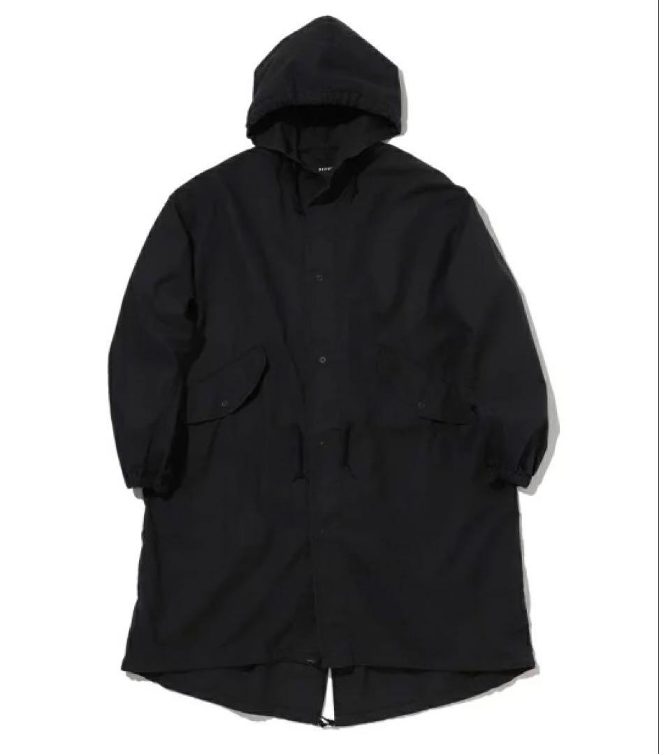 【美品】ビームス/リップストップスノーパーカー/モッズコート/M-51/ブラック
