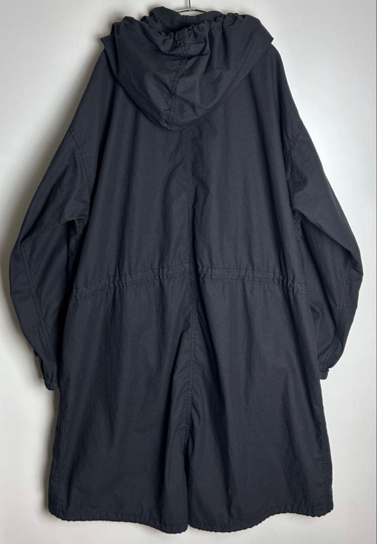 【美品】ビームス/リップストップスノーパーカー/モッズコート/M-51/ブラック