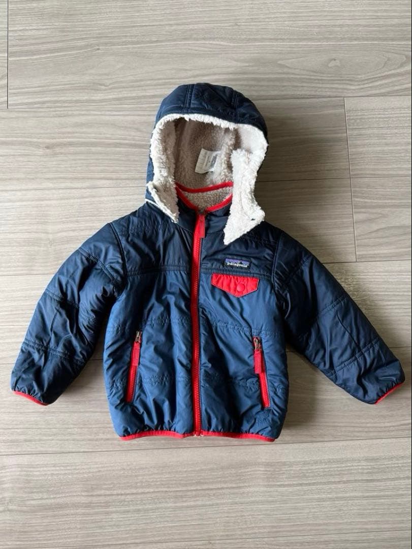 patagonia リバーシブル トリブルズ フーディ 3T