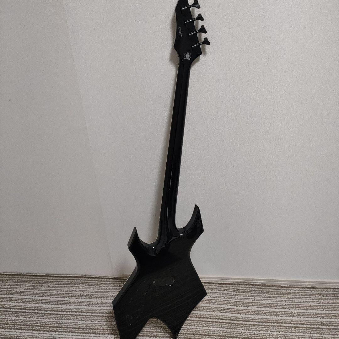 B.C. Rich Warlock NJ Deluxeベース使用感ありEMG搭載