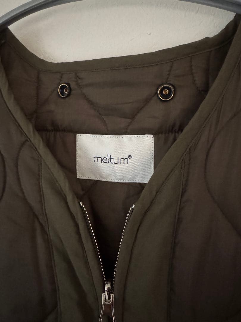 meltumメルタム　未使用　3WAYモッズコート　ミリタリー　オリーブカーキ