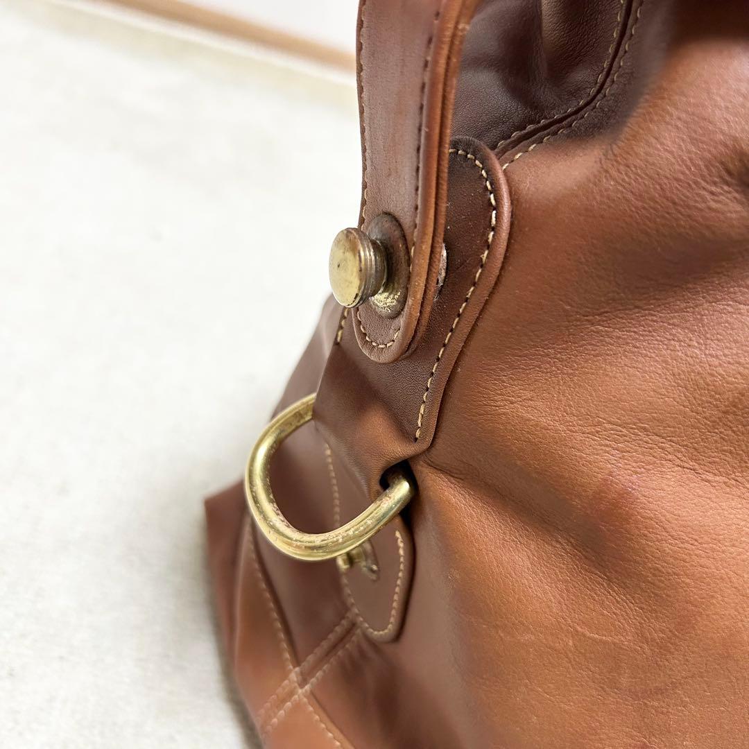 希少　オールドコーチ　COACH ボストンバッグ　旅行用バッグ　オールレザー