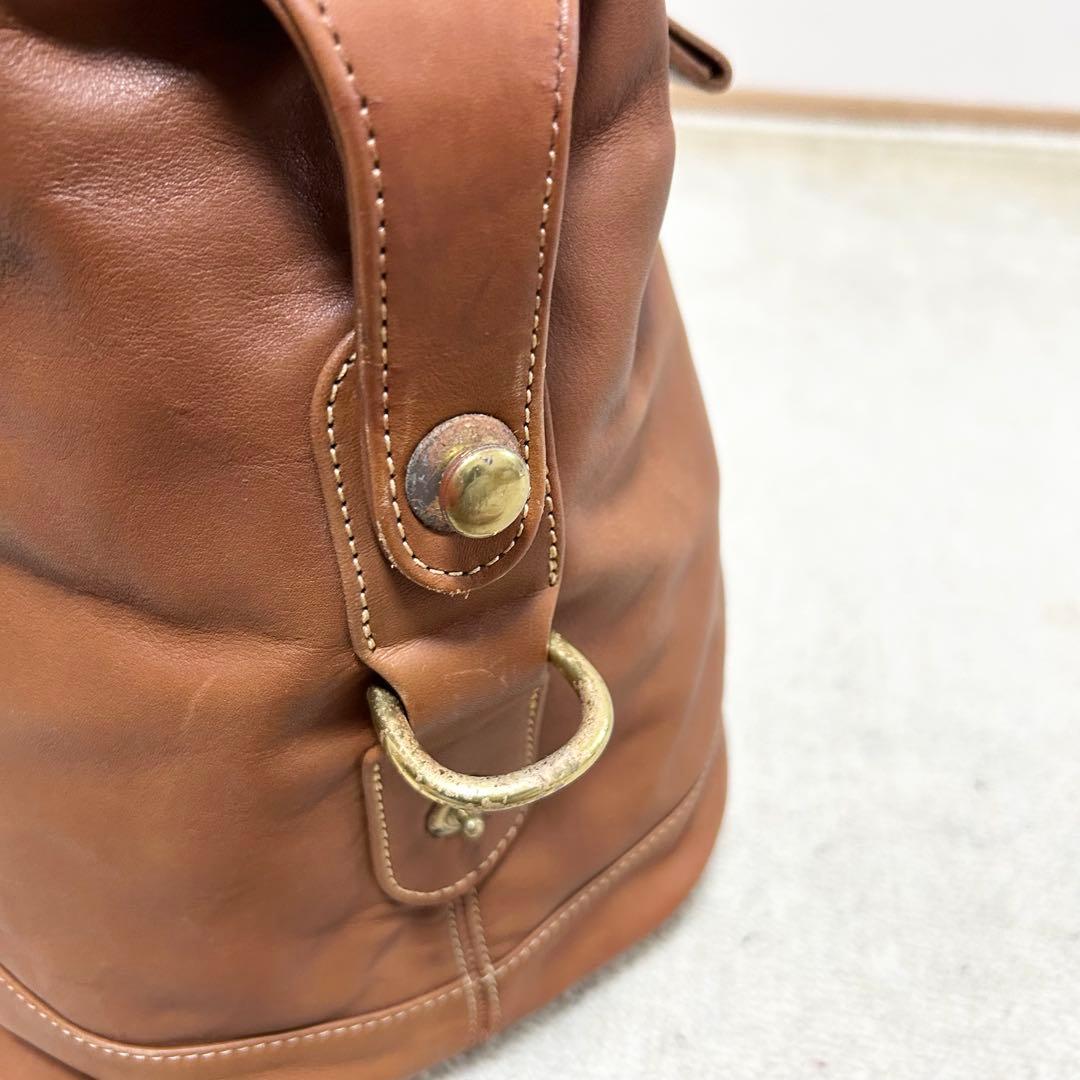 希少　オールドコーチ　COACH ボストンバッグ　旅行用バッグ　オールレザー
