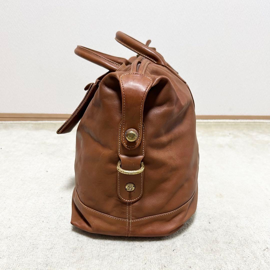 希少　オールドコーチ　COACH ボストンバッグ　旅行用バッグ　オールレザー