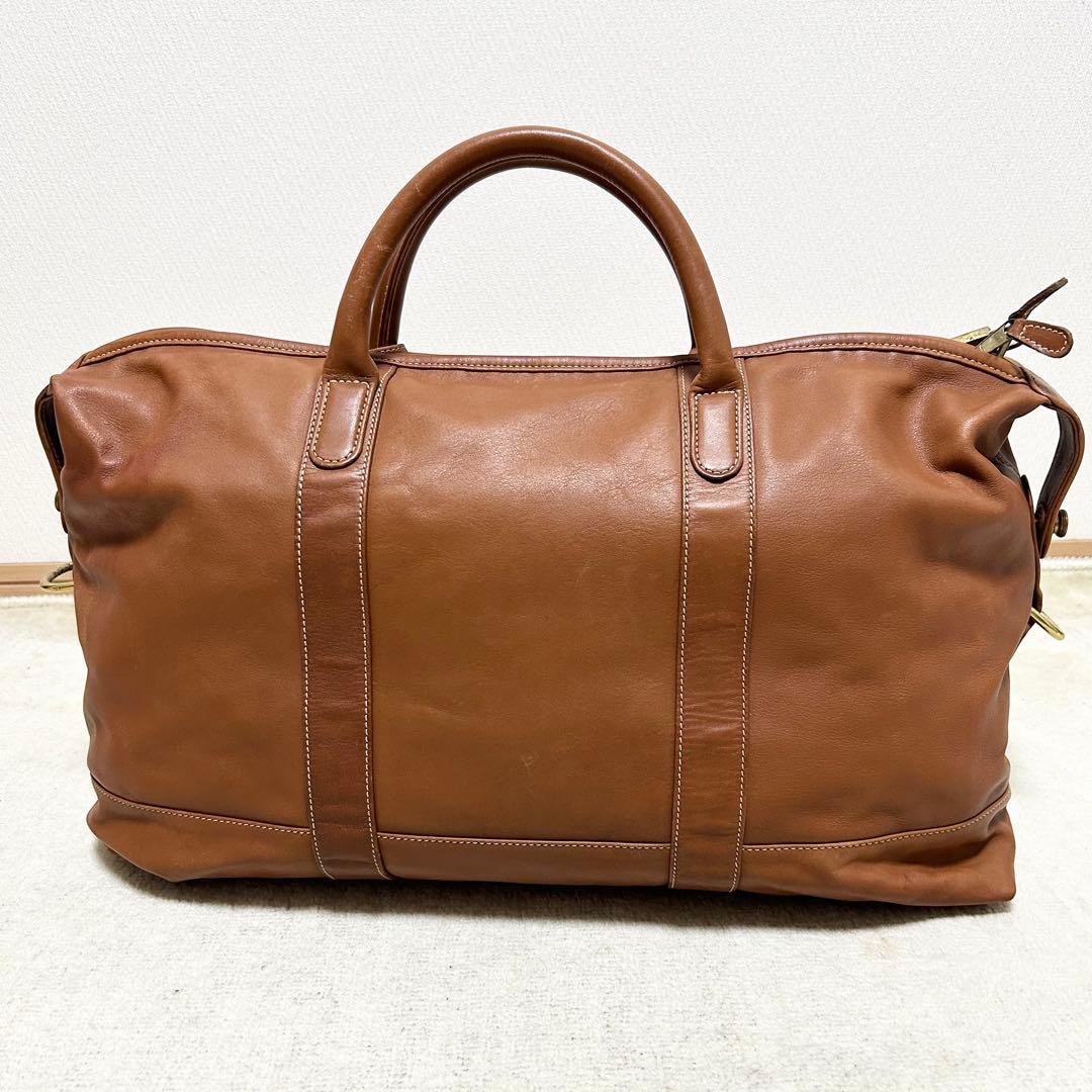 希少　オールドコーチ　COACH ボストンバッグ　旅行用バッグ　オールレザー