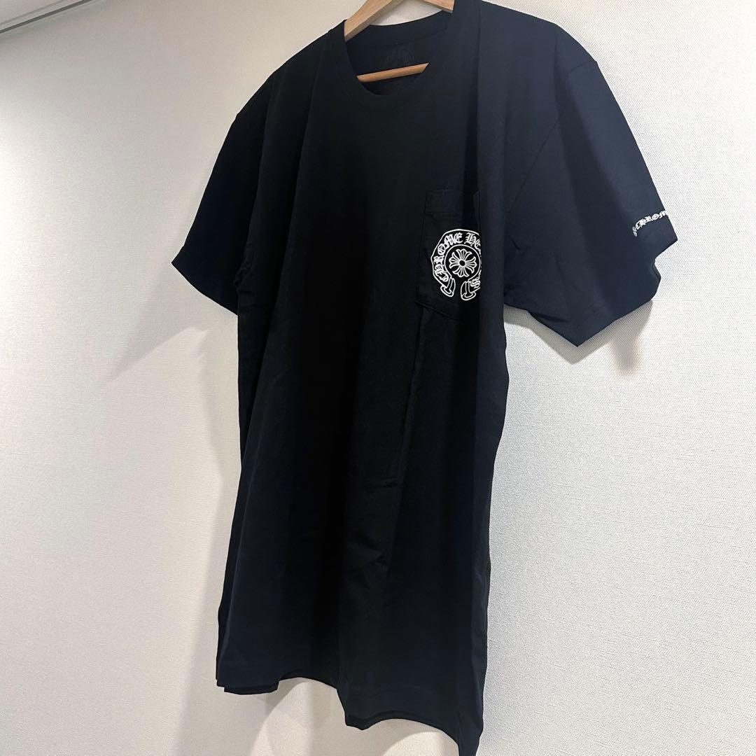 【正規品】CHROME HEARTS Tシャツ　ブラック　XL 半袖