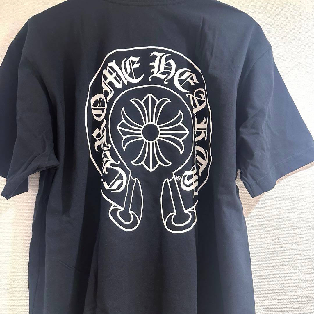 【正規品】CHROME HEARTS Tシャツ　ブラック　XL 半袖