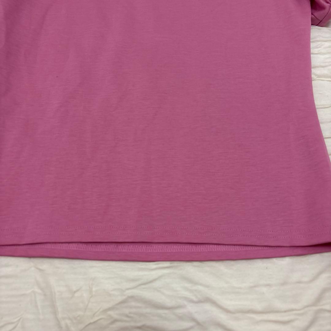 M'S GRACY パフスリーブ Tシャツ 38 ピンク　お花