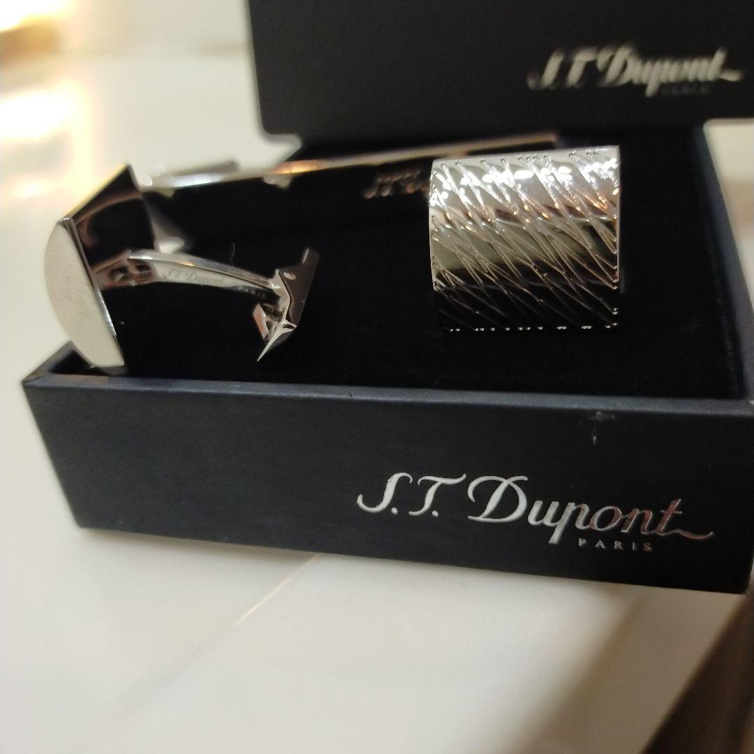 S.T. Dupont シルバー カフリンクス