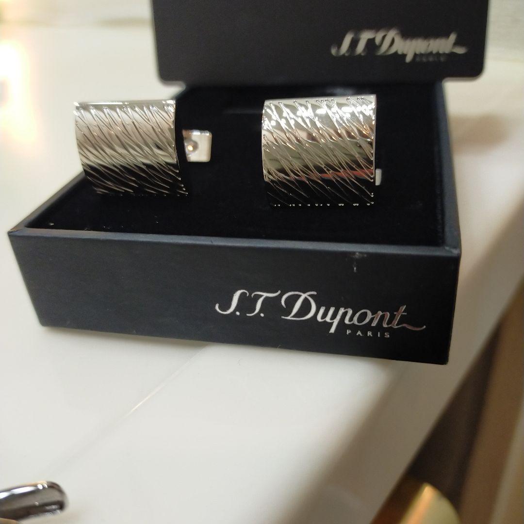 S.T. Dupont シルバー カフリンクス