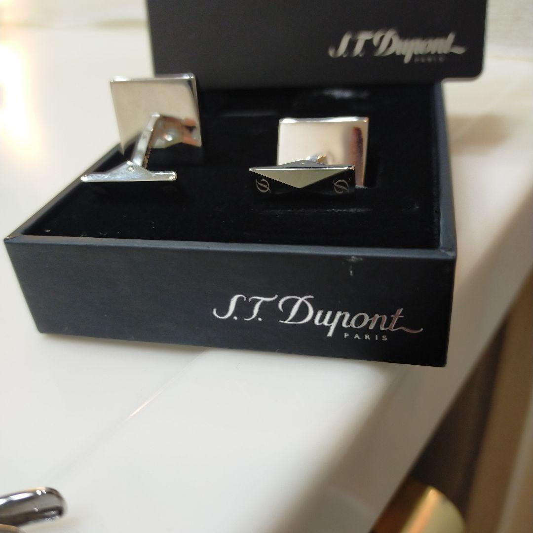 S.T. Dupont シルバー カフリンクス
