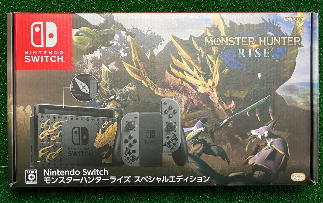 新品未開封 任天堂スイッチ モンスターハンターライズ 本体 switch