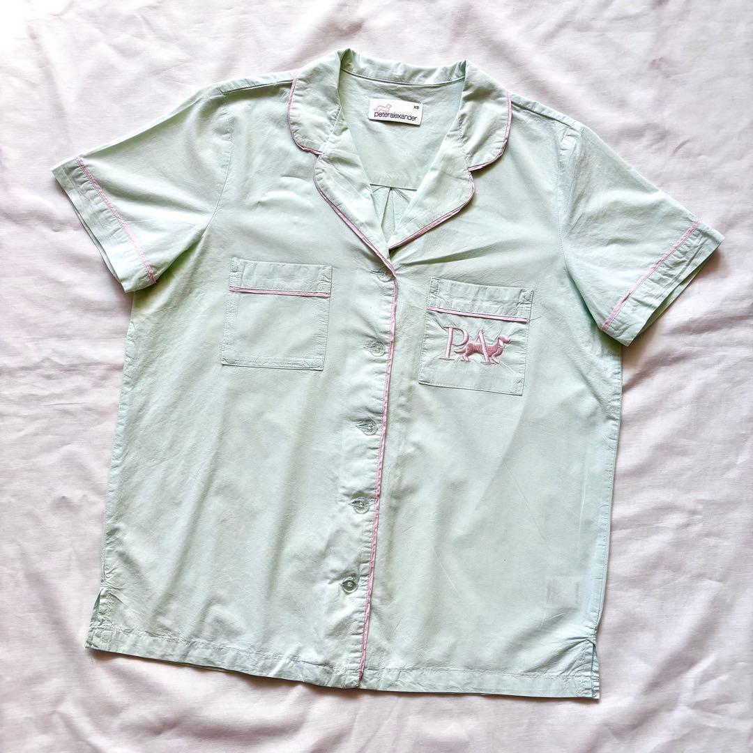 Peter Alexander ポーチ付きパジャマセット ミントグリーン XS