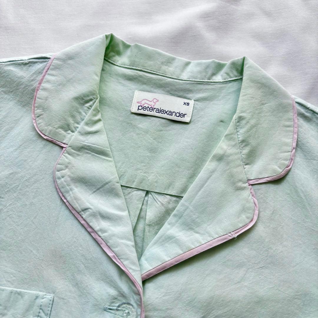 Peter Alexander ポーチ付きパジャマセット ミントグリーン XS