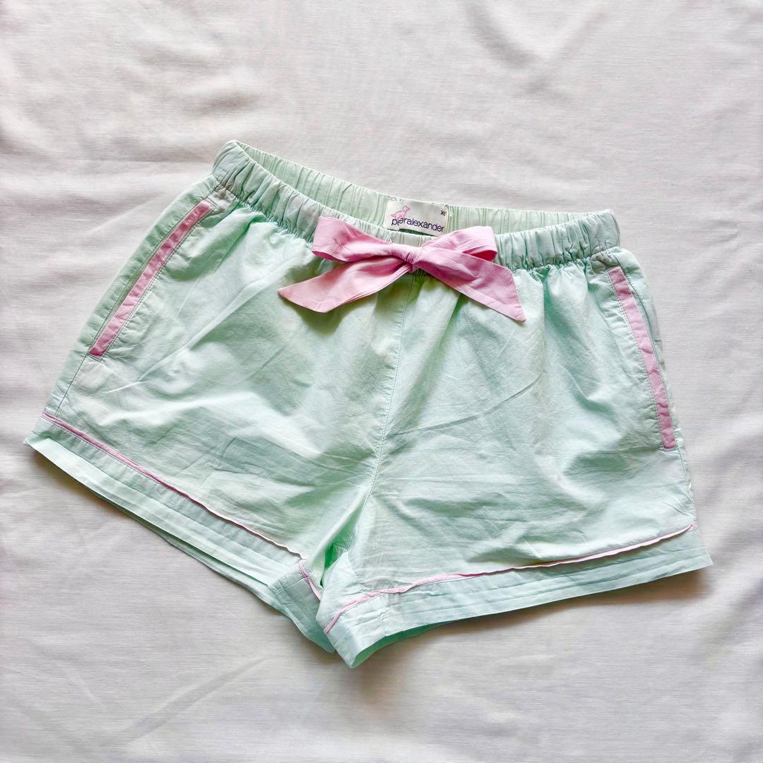 Peter Alexander ポーチ付きパジャマセット ミントグリーン XS