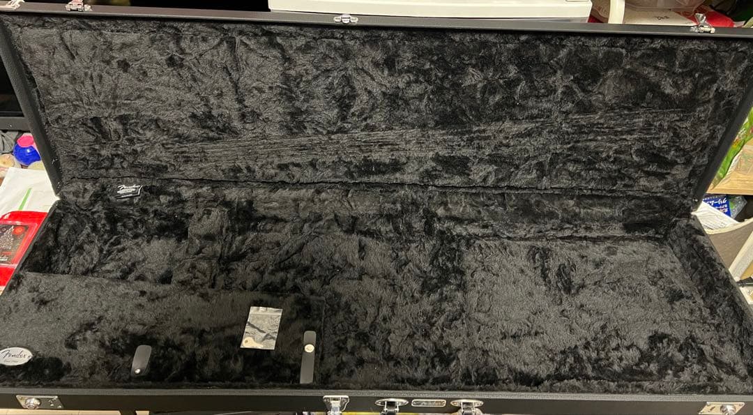 即発送 Fender bass用　純正ハードケース 鍵付き