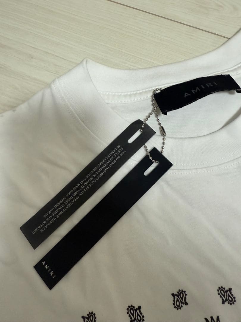 AMIRI ホワイト Tシャツ XS