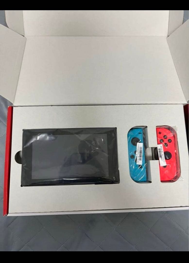 Nintendo Switch 本体 ネオンブルー・レッド ソフト付き