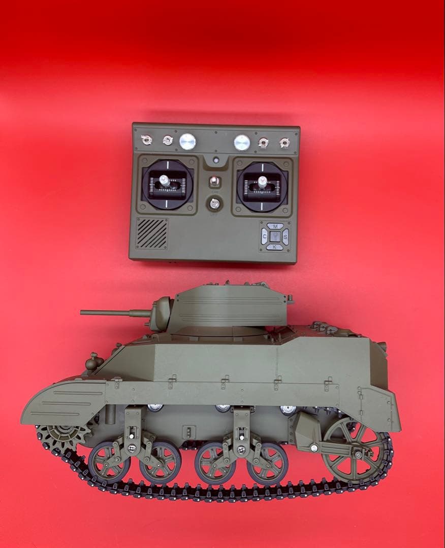 【*ン様 1/16 ラジコン アメリカ軽戦車M5-A1