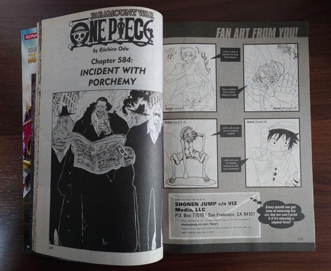 北米版 少年ジャンプ 2011年 4号 Cross Epoch掲載 100号記念