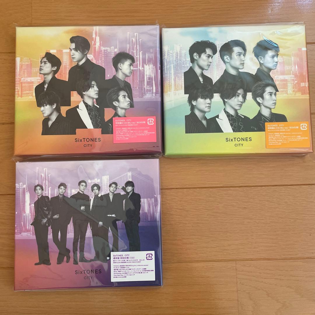SixTONES CDまとめ売り　シングル　アルバム　FeeldaCITY 特典