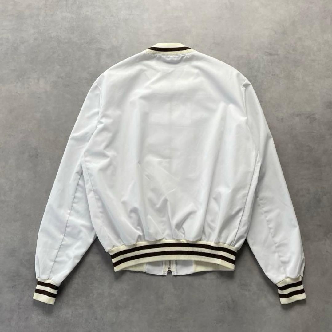 70s Euro vintage cotton ma-1 jacket 片ヅメ