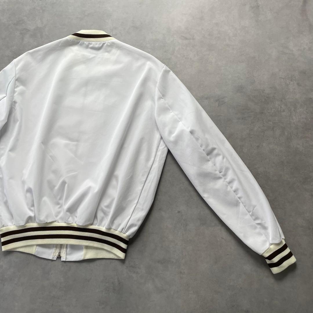 70s Euro vintage cotton ma-1 jacket 片ヅメ