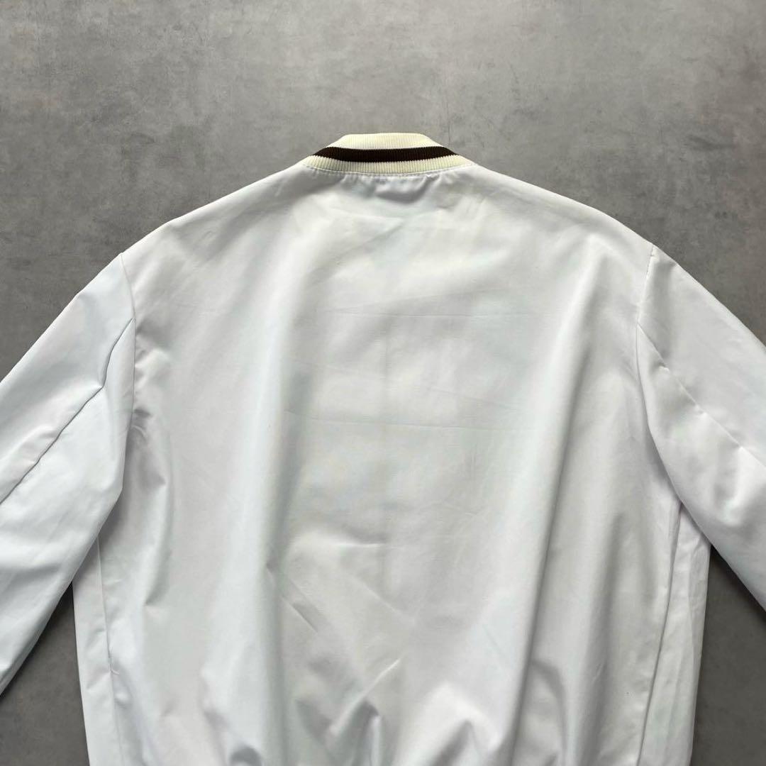 70s Euro vintage cotton ma-1 jacket 片ヅメ