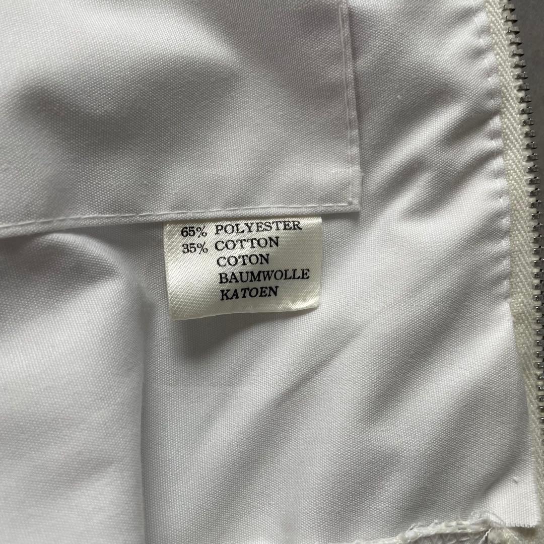 70s Euro vintage cotton ma-1 jacket 片ヅメ