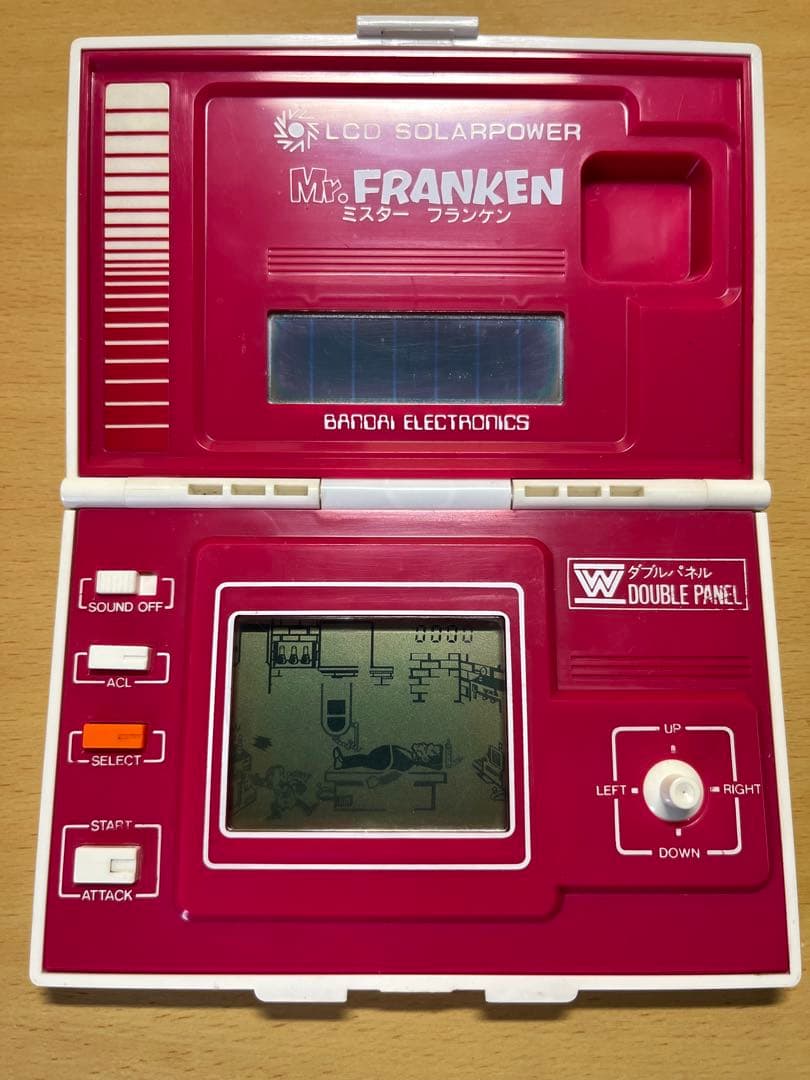 ミスターフランケン　LCDソーラー　バンダイ