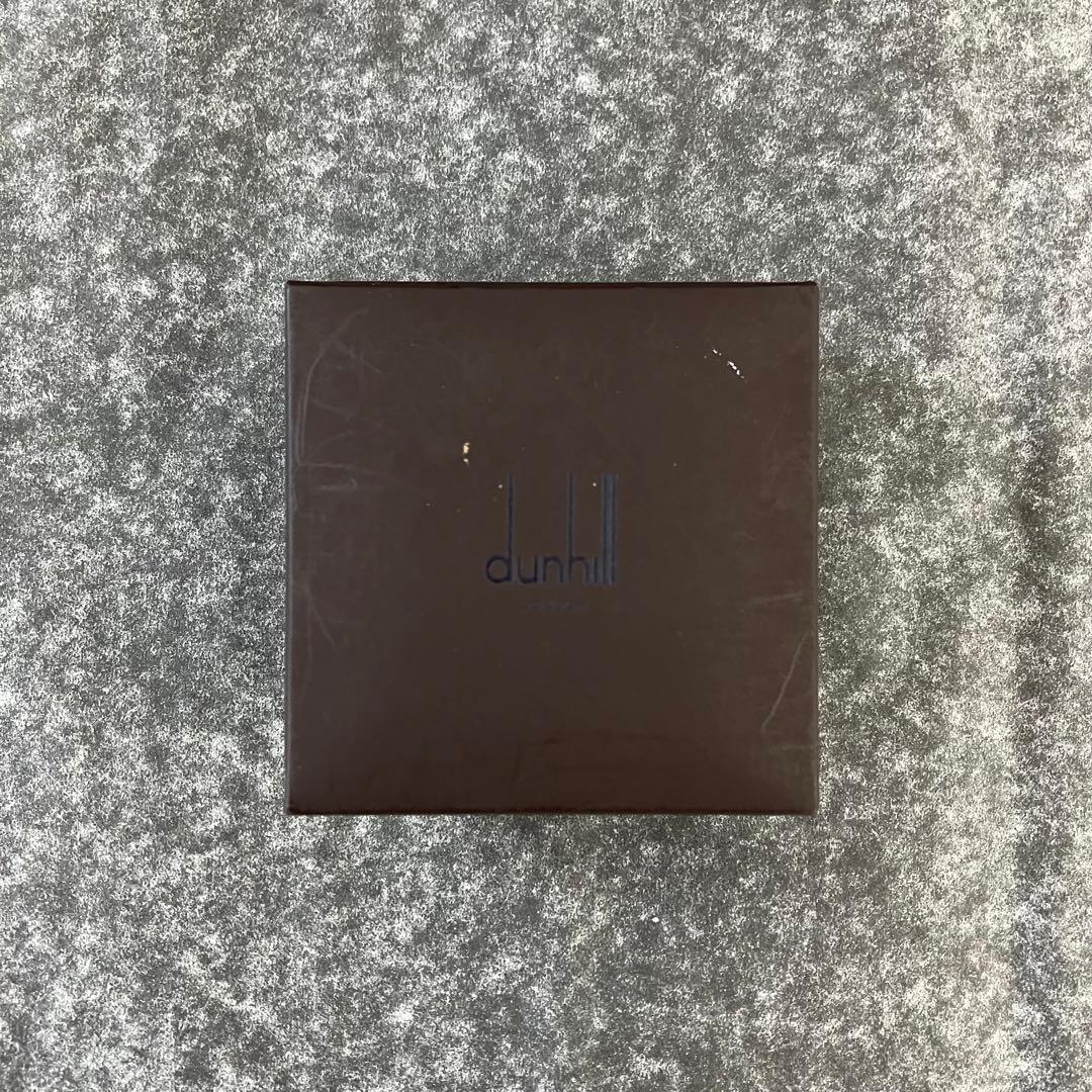 大人気☆dunhill☆カフリンクス☆AD☆AU750☆スチール☆シルバー×金！