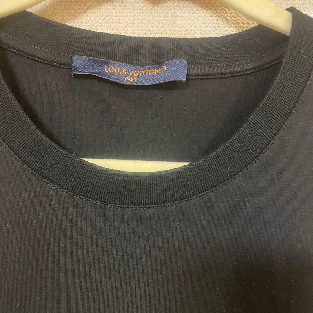 LVロゴ Tシャツ ルイヴィトン　メンズ　Lサイズ