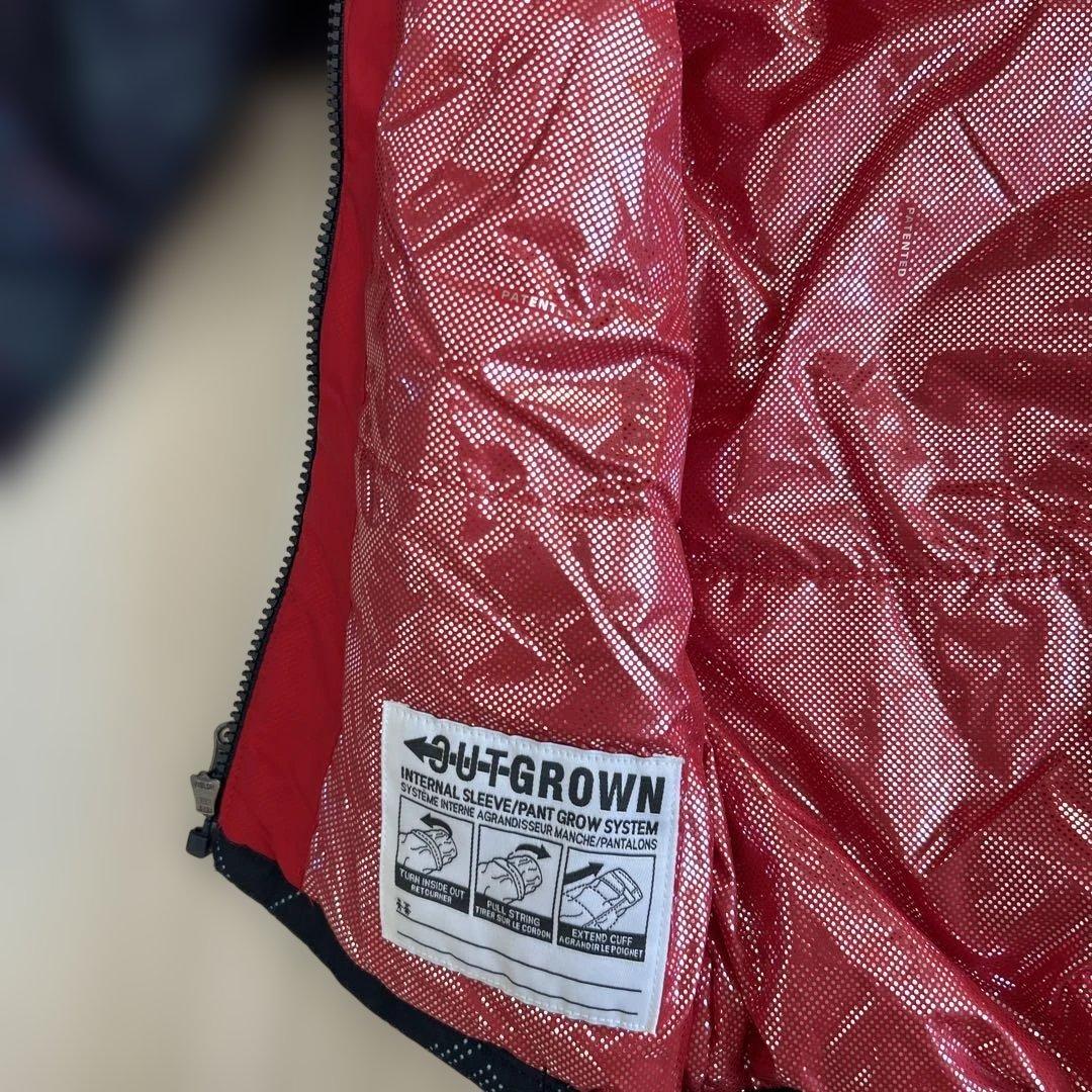 Columbia スキーウェア 上下セット XS 赤 ネイビー　120cm