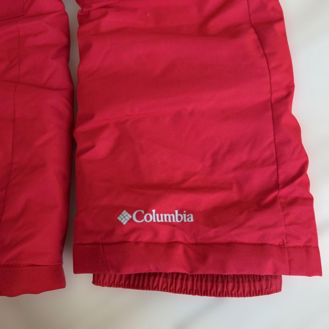 Columbia スキーウェア 上下セット XS 赤 ネイビー　120cm