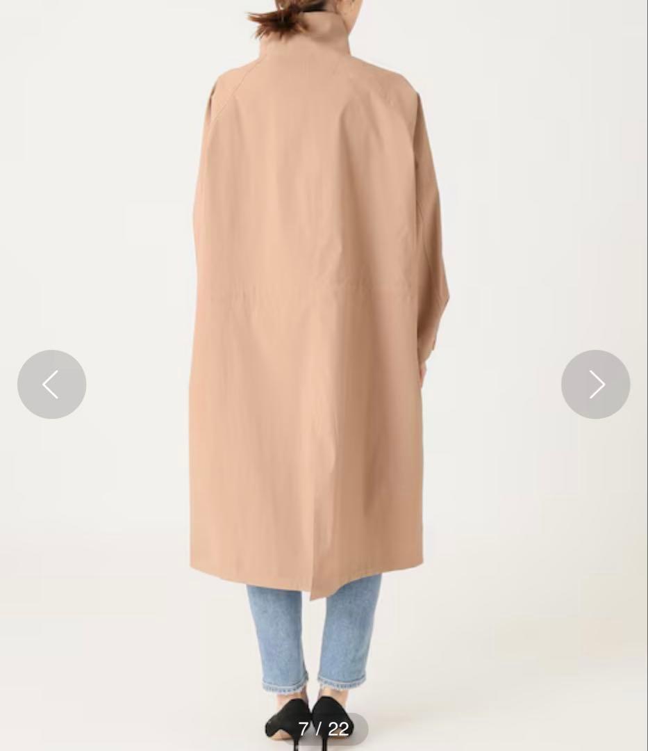 Plage Zip long プルゾン ベージュ
