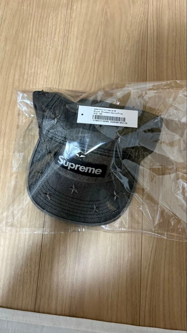帽子 Supreme Stars Studded Denim Camp Cap