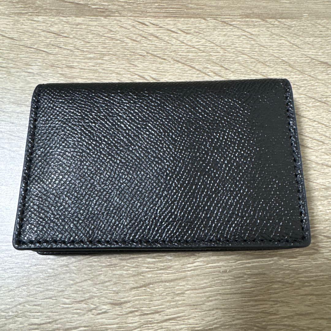 COACH コーチ ブラック レザー 名刺入れ