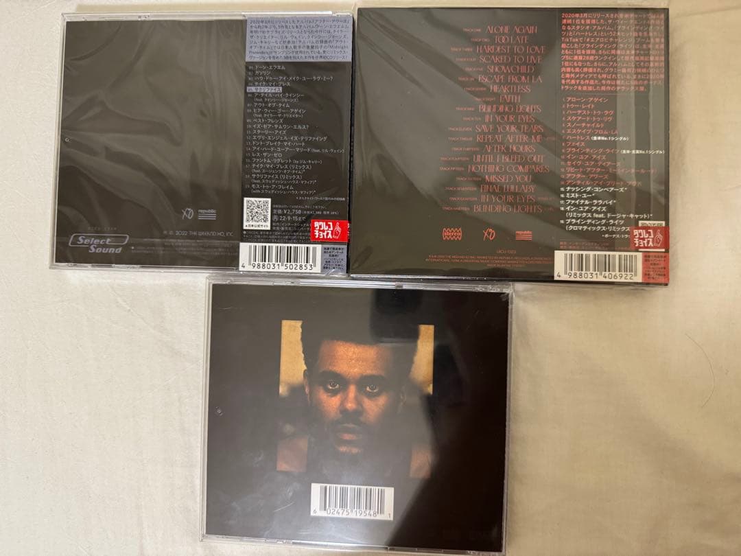 新品The Weeknd アルバム3枚セット