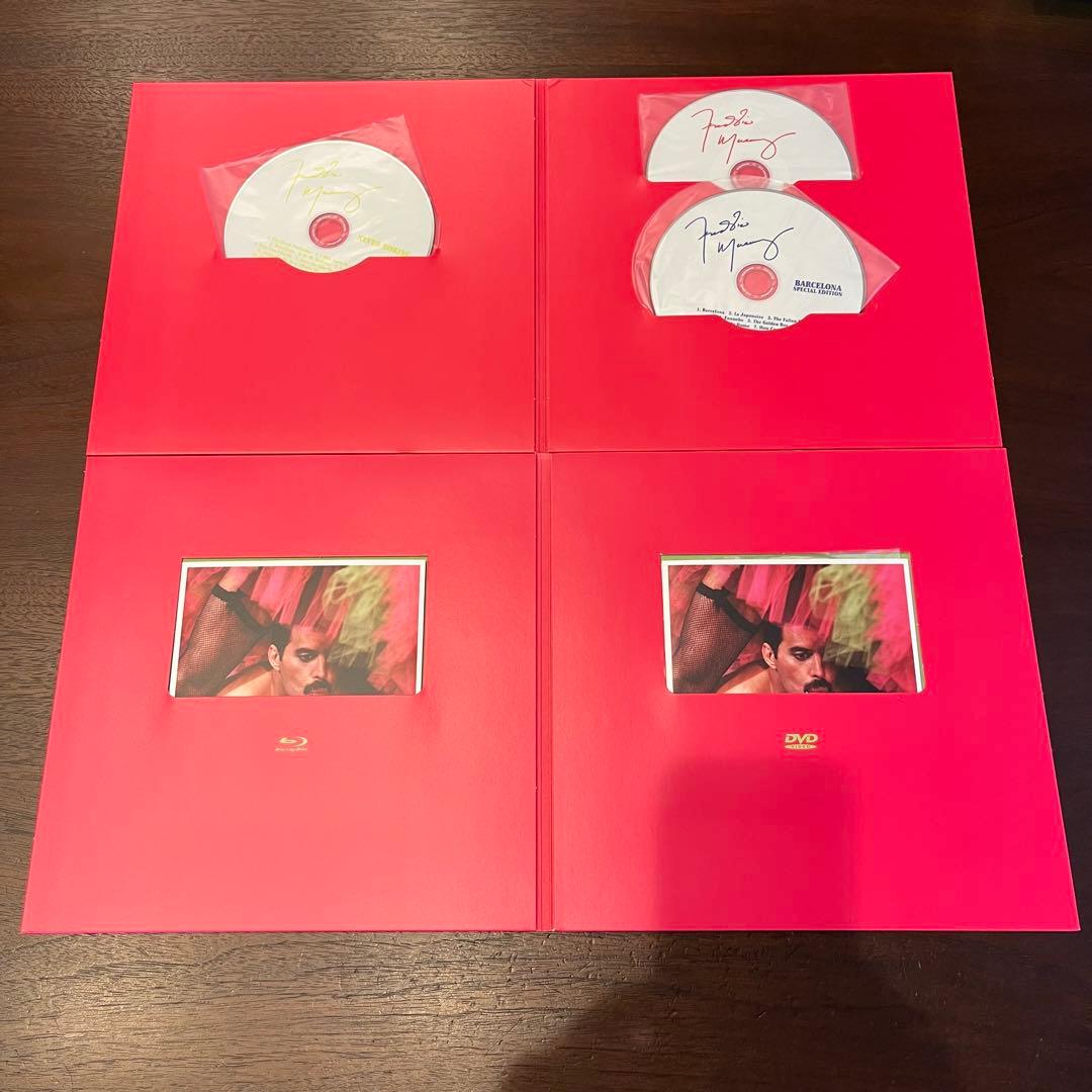 NEVER BORING フレディマーキュリー　3CD+DVD+Blu-ray