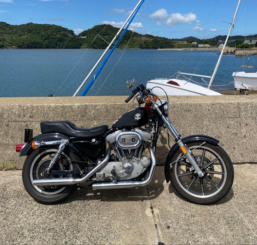 y*m様 スポーツスター純正シート　当時物ピローシート