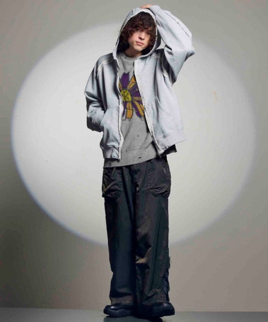 パンツ Garment Dyed Nylon Double Pocket Pants