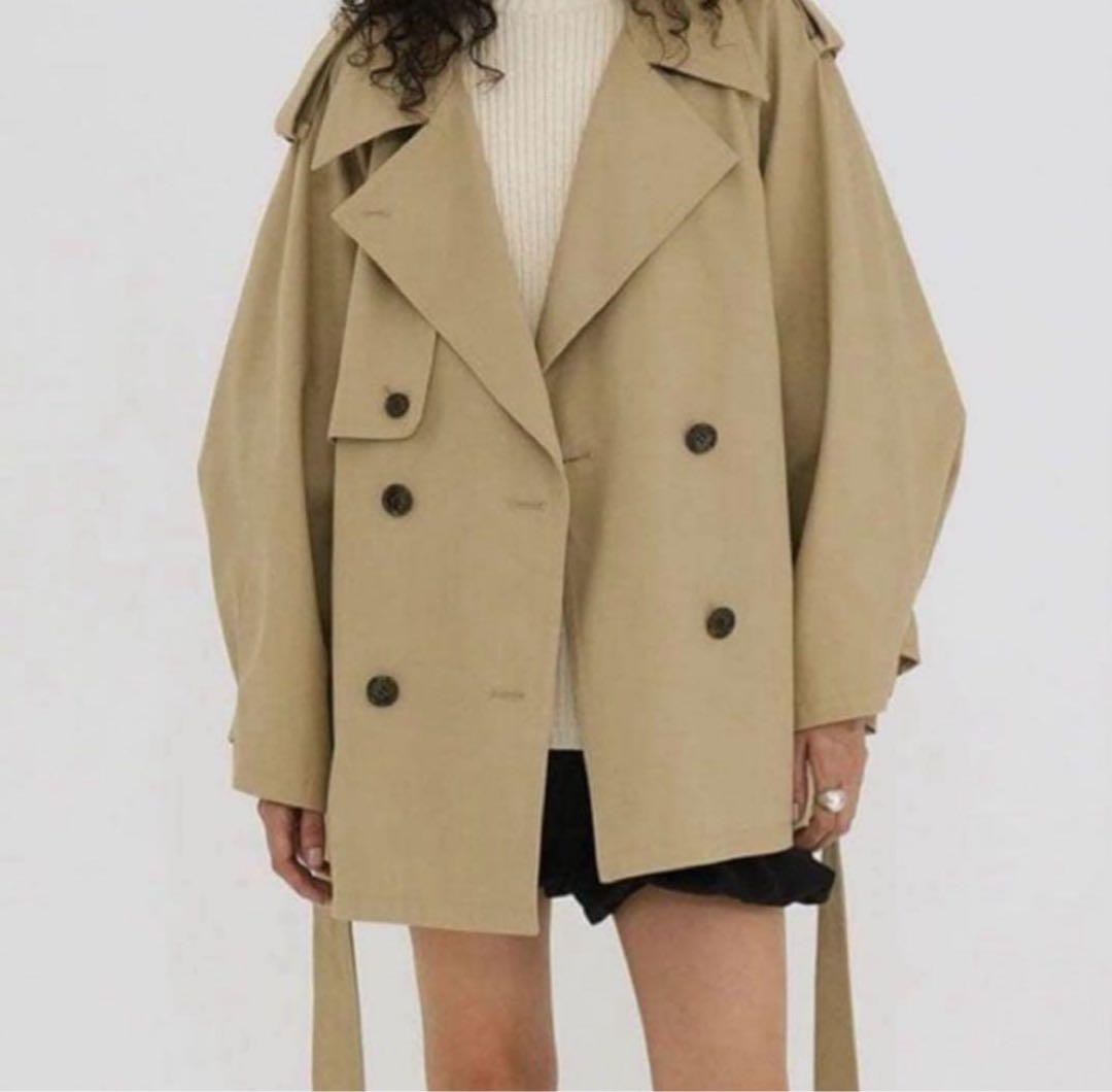 CLANE SHORT TRENCH COAT サイズ１