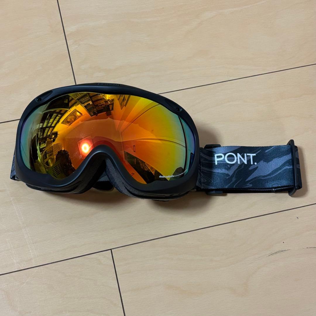 【3点セット】スノボウェア上下＋pont.ゴーグル セット XL/L