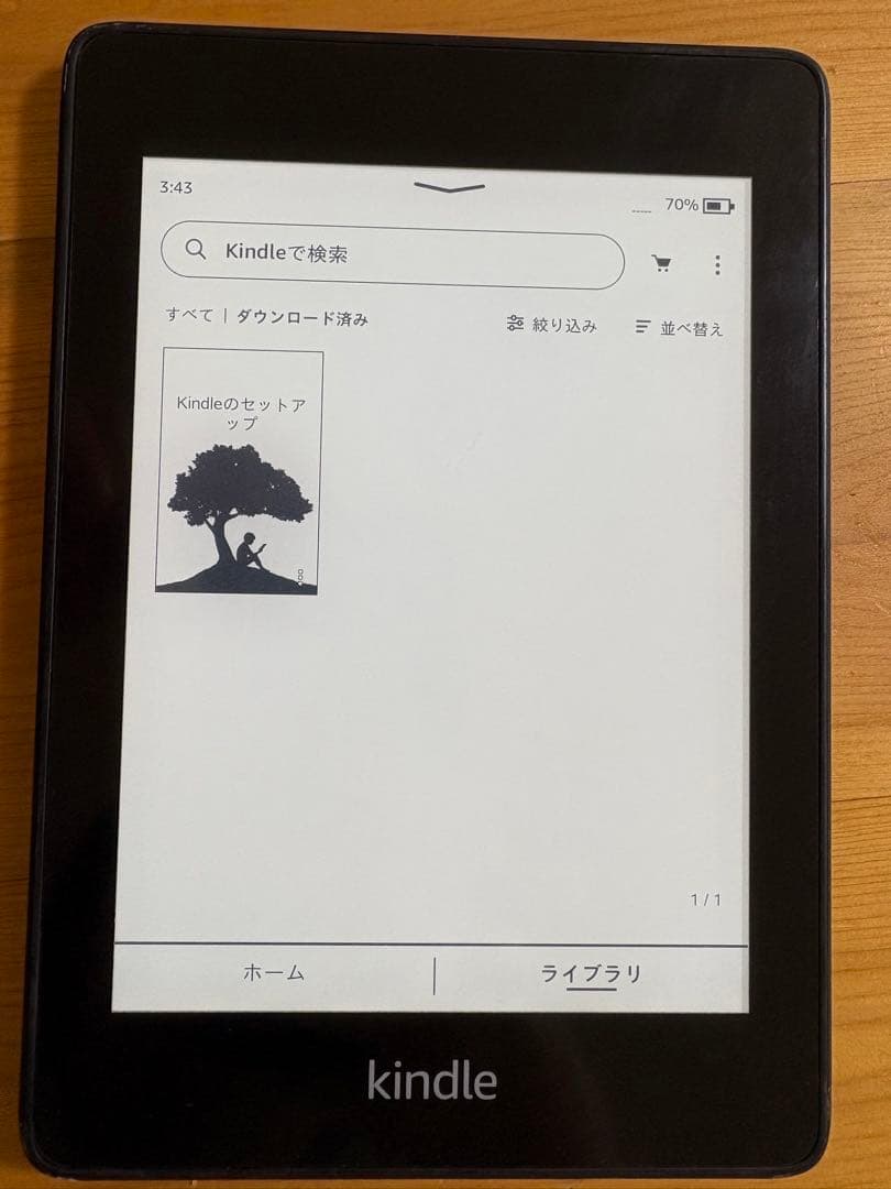 広告なしKindle Paperwhite 防水機能搭載 wifi 32GB