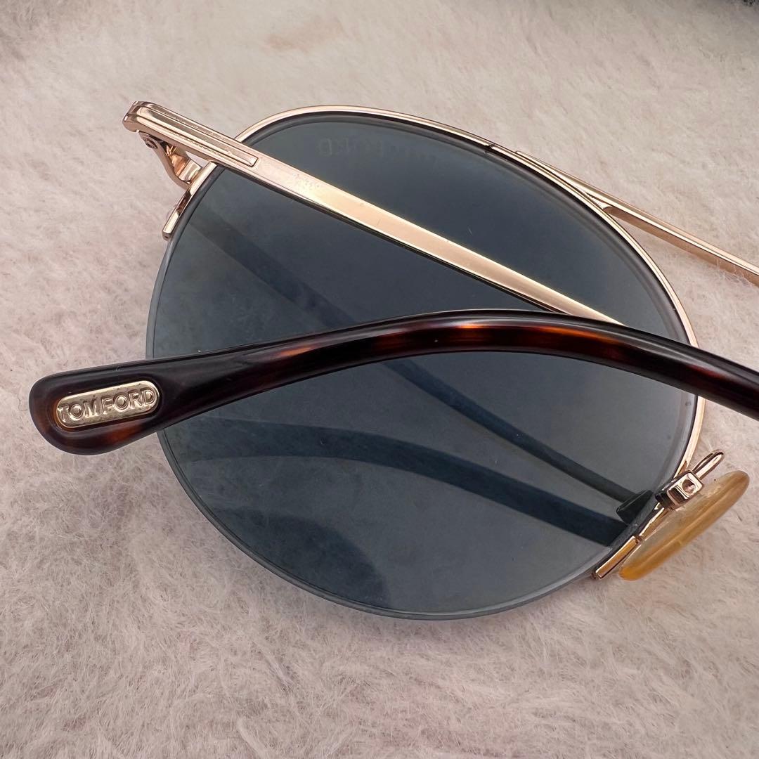 美品✨TOM FORD ゴールド ブルーレンズ サングラス