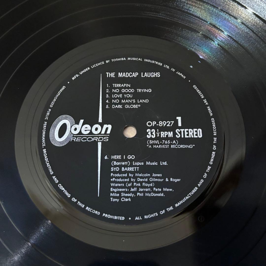 レコード Syd Barrett Mad Cap Laughs ロック フォーク