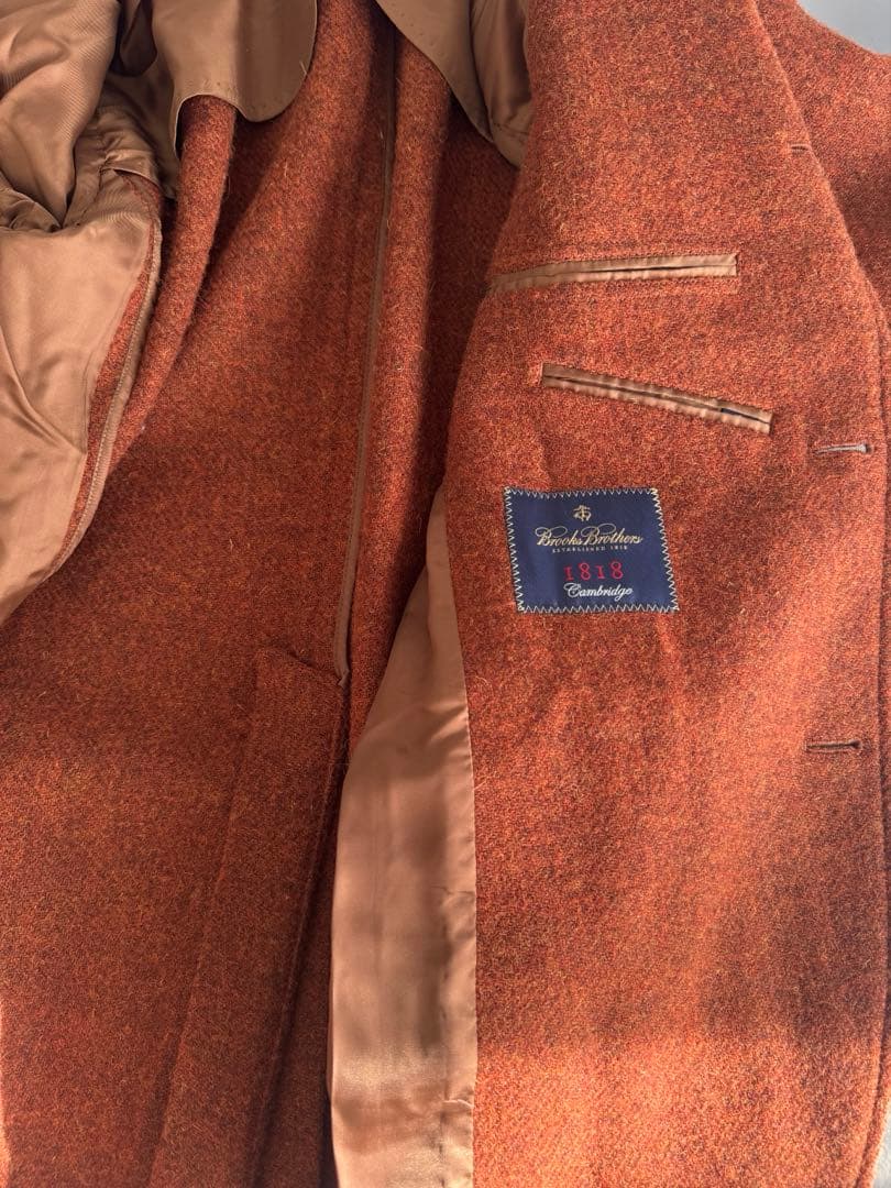 Brooks Brothers ハリスツイード テーラードジャケット 38SHT