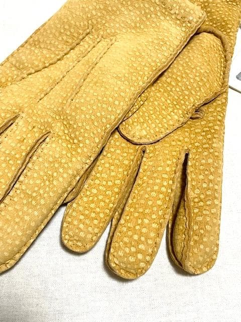 新品 FARNERARI EDGARDOカルピンチョスレザーグローブ×カシミヤ
