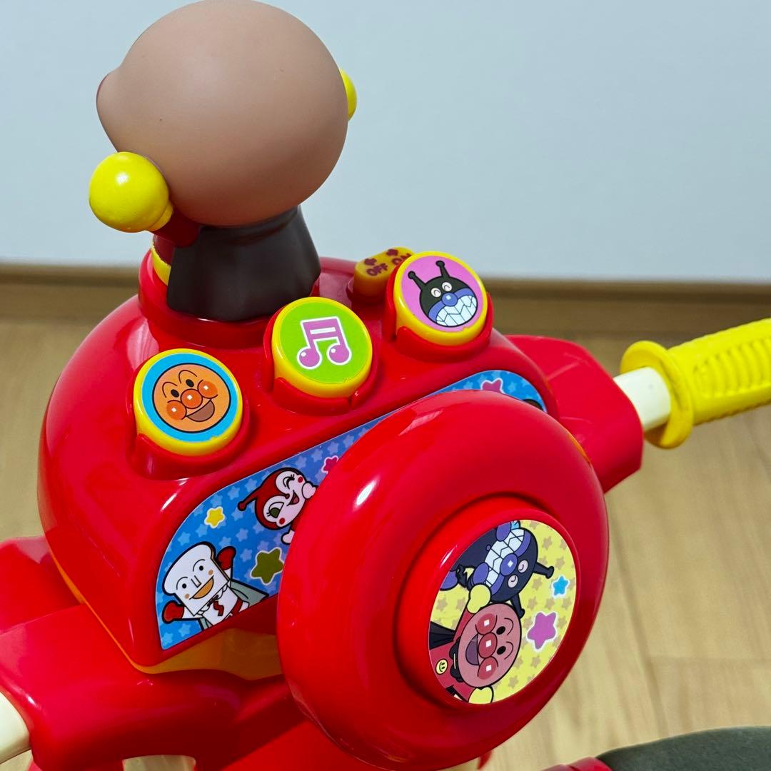 それいけ！アンパンマン デラックスII 三輪車（ジョイパレット）電池蓋欠品
