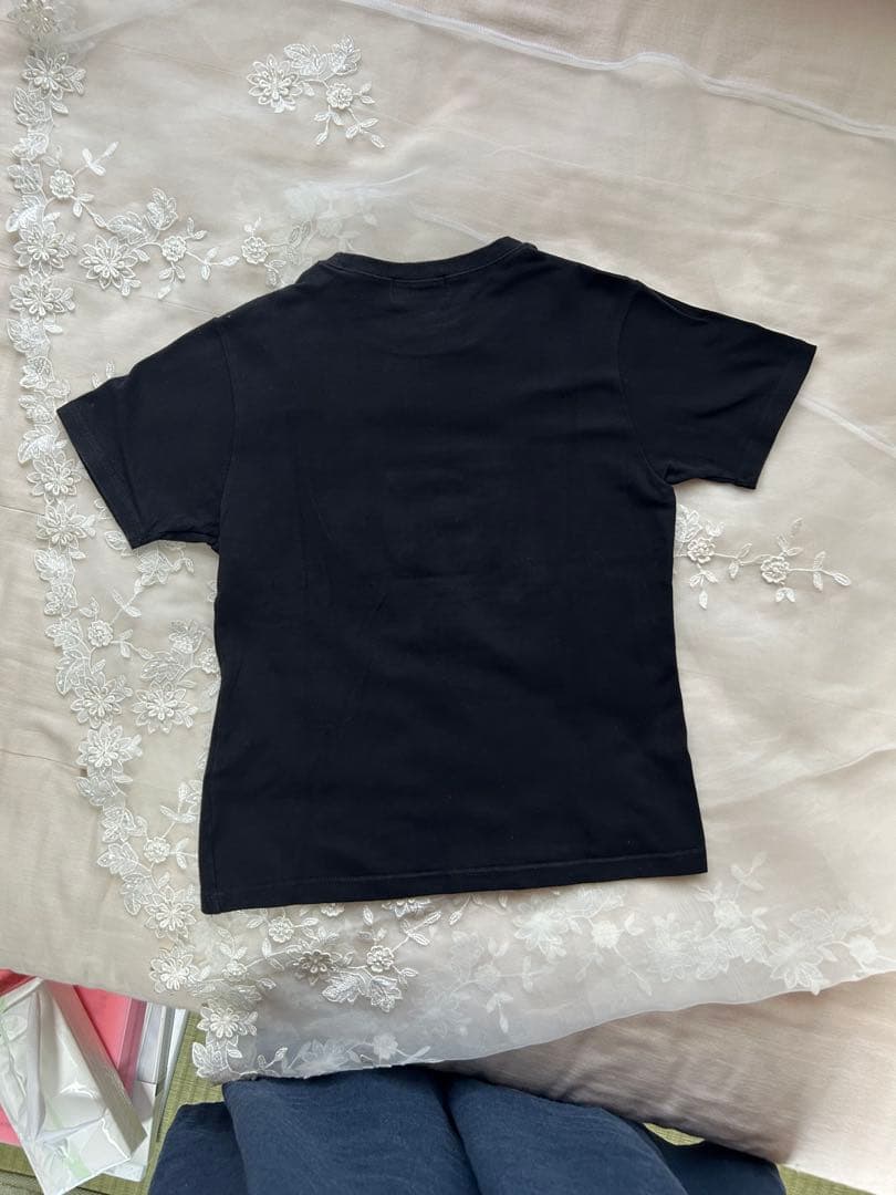 CHANEL 半袖Tシャツ 黒 ロゴプリント